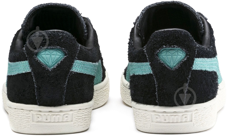 Кроссовки демисезонные Puma Suede DIAMOND 36565001 р.40,5 черные - фото 3