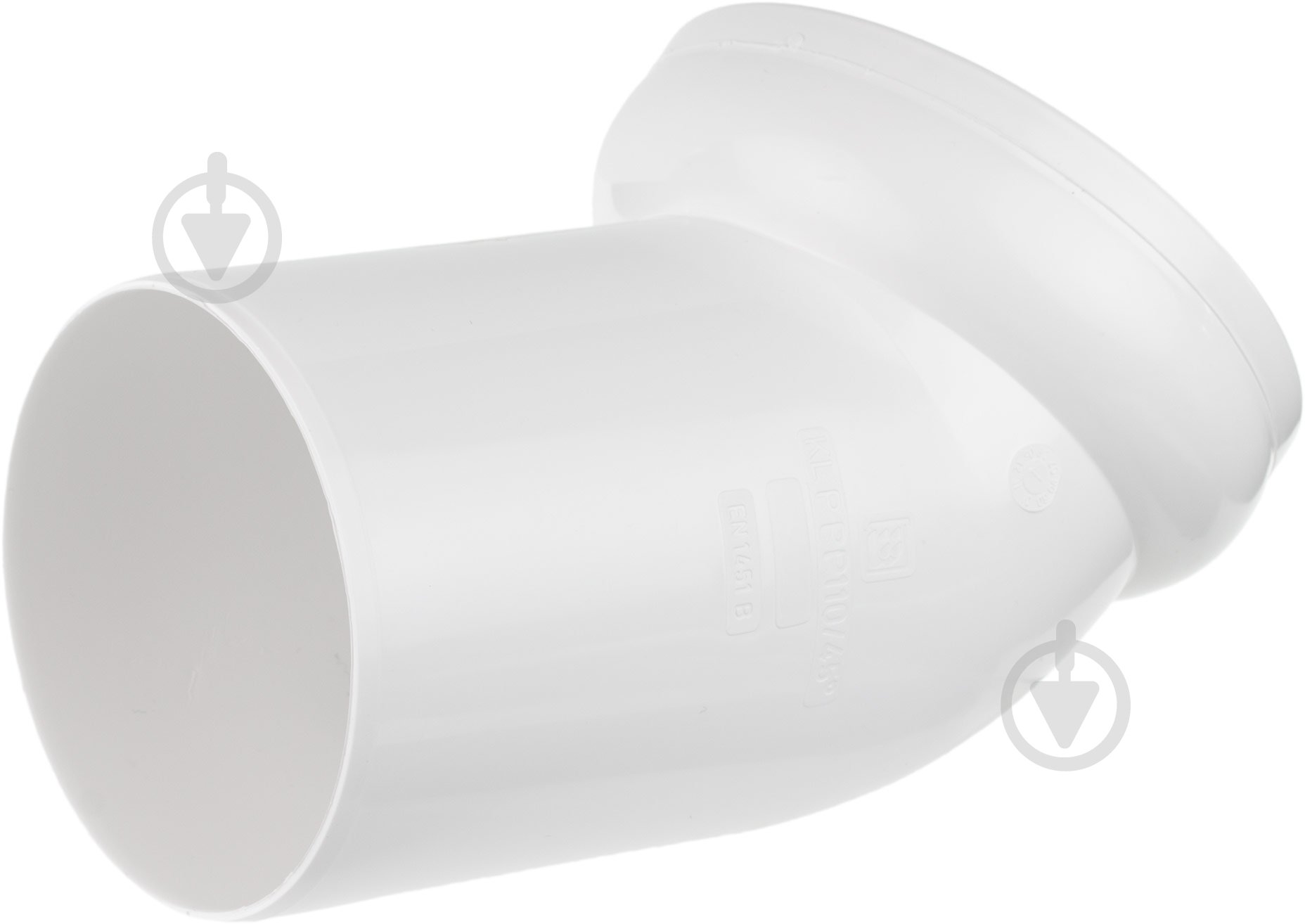 Колено для унитаза Alcaplast A90-45 ПП 45° - фото 2