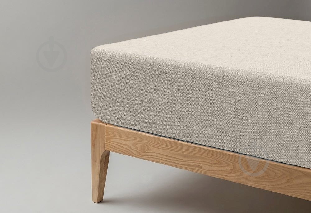 Простирадло на резинці махрове Jersey havlu 90x200 см бежевий Ю-ТЕК - фото 1