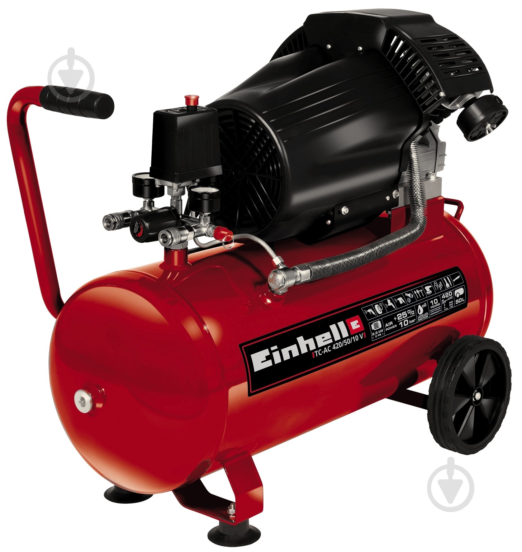 Компресор Einhell TC-AC 420/50/10 V 4010495 - фото 1