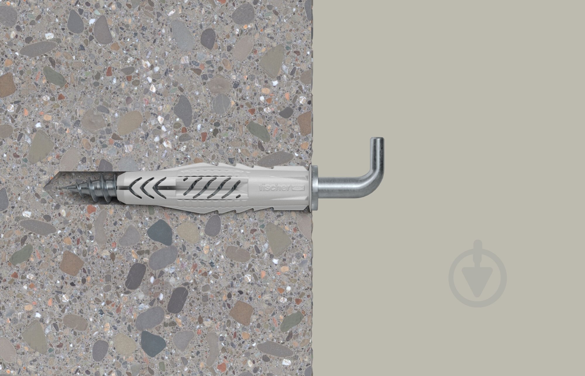 Дюбель універсальний UX без бурта з L-гаком fischer 6x35 мм 25 шт. (94408) - фото 3