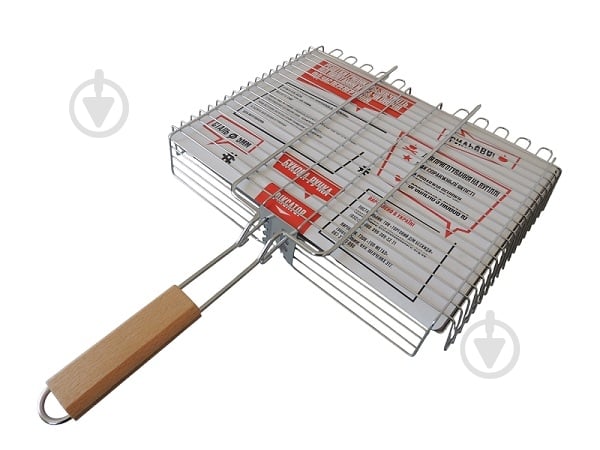 Решітка для гриля Гриляка універсальна XL 40х30 см - фото 2 Решітка для гриля Гриляка універсальна XL 40х30 см - фото 2