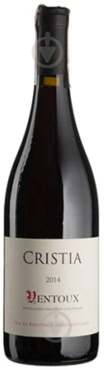 Вино Ventoux красное сухое Cristia 0,75 л - фото 1