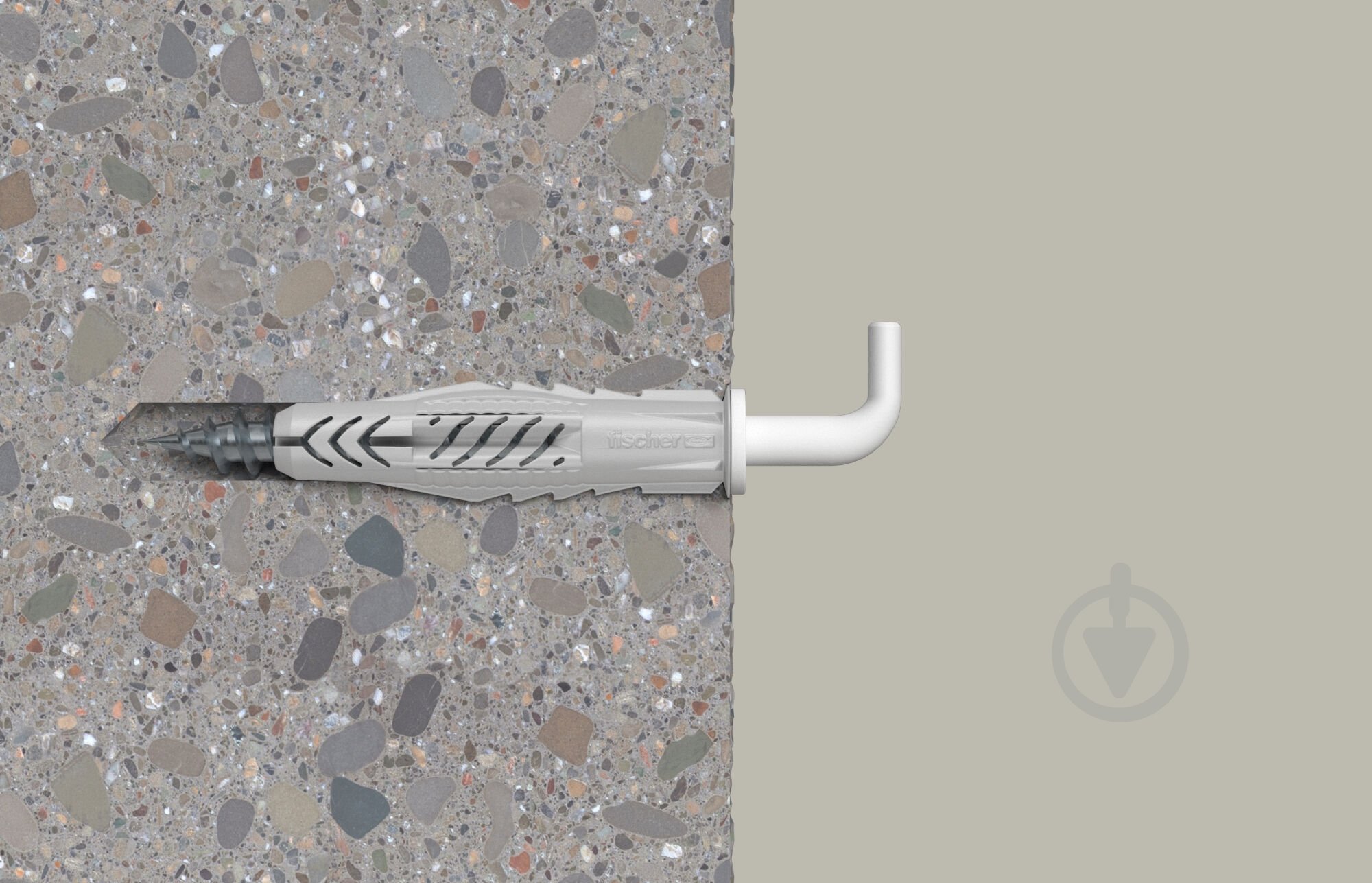 Дюбель універсальний UX без бурта з L-гаком (94413) fischer 8x50 мм 25 шт. (94413) - фото 2 Дюбель універсальний UX без бурта з L-гаком (94413) fischer 8x50 мм 25 шт. (94413) - фото 2