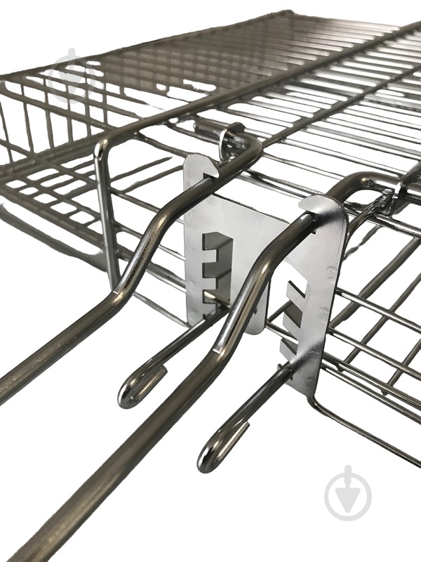 Решітка-гриль зі знімною ручкою Гриляка універсальна L 30х25 см - фото 3 Решітка-гриль зі знімною ручкою Гриляка універсальна L 30х25 см - фото 3