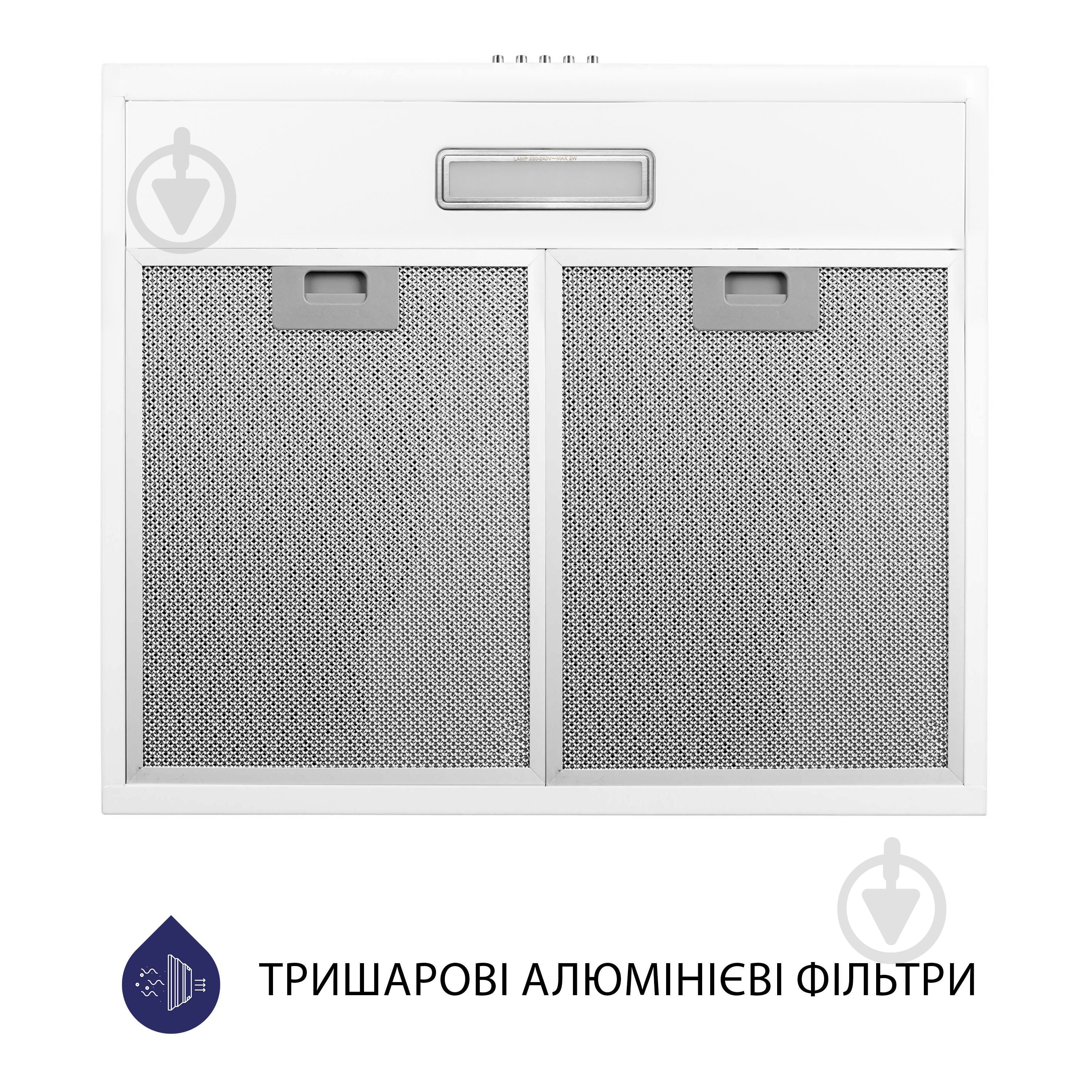 Вытяжка Minola HPL 504 WH плоская - фото 5