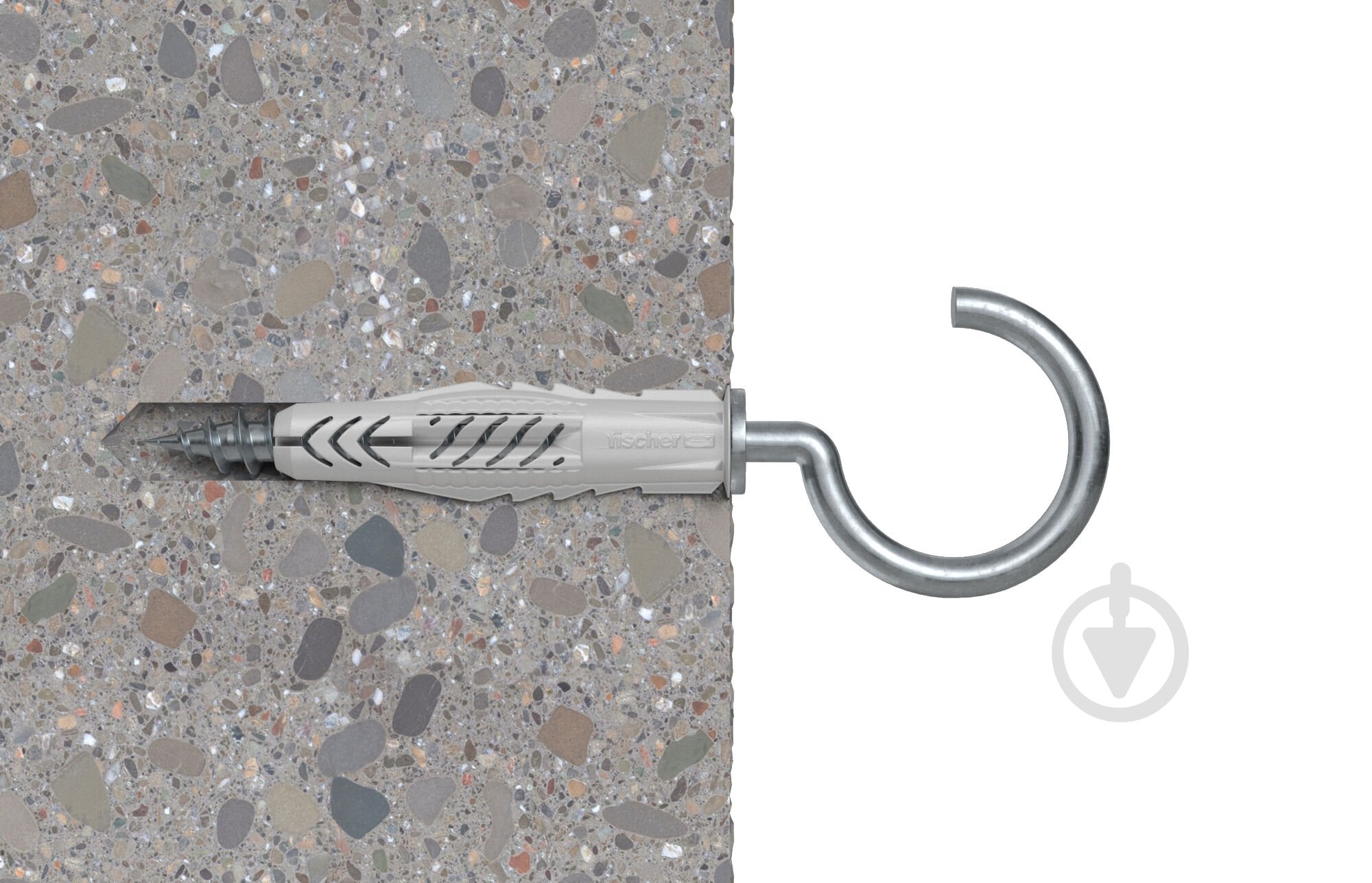 Дюбель універсальний UX без бурта з С-гаком fischer 6x35 мм 25 шт. (94407) - фото 3 Дюбель універсальний UX без бурта з С-гаком fischer 6x35 мм 25 шт. (94407) - фото 3