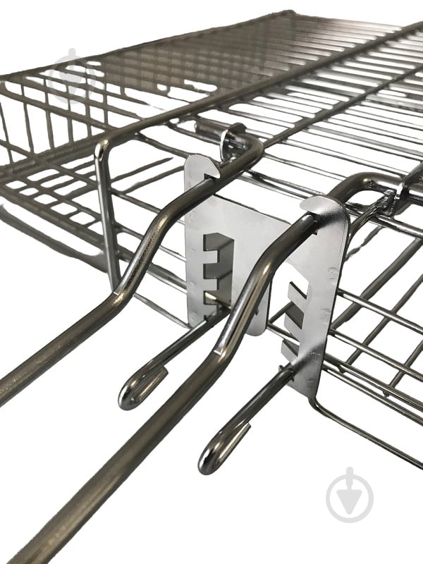 Решітка-гриль зі знімною ручкою Гриляка універсальна XL 40х30 см - фото 5 Решітка-гриль зі знімною ручкою Гриляка універсальна XL 40х30 см - фото 5