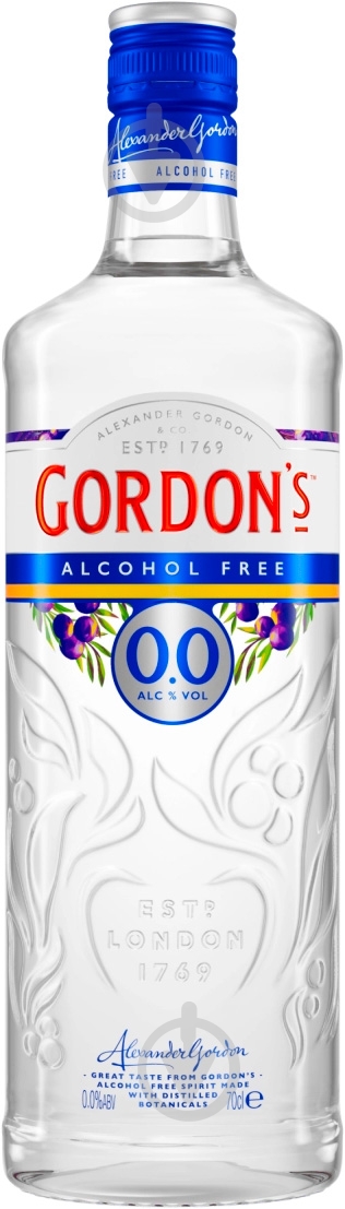 Джин Gordons Alcohol Free 0,7 л - фото 1