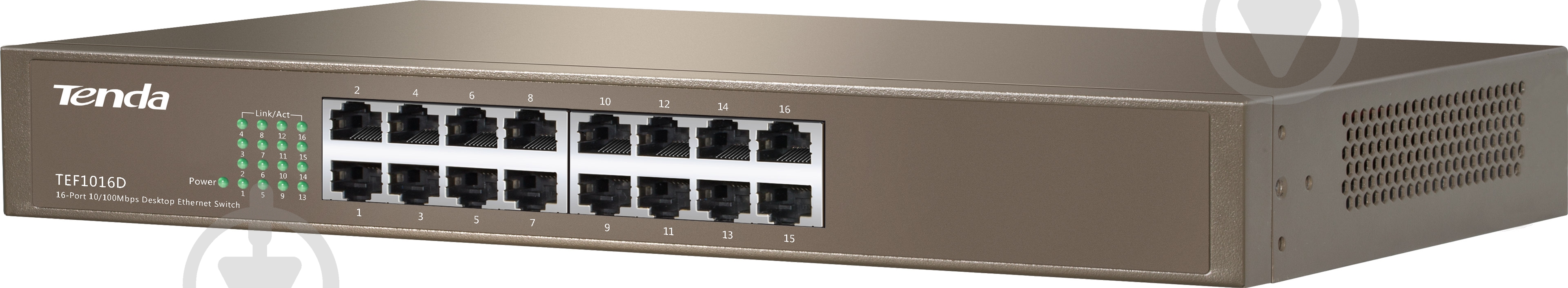 Коммутатор TENDA TEF1016D - фото 3 Коммутатор TENDA TEF1016D - фото 3