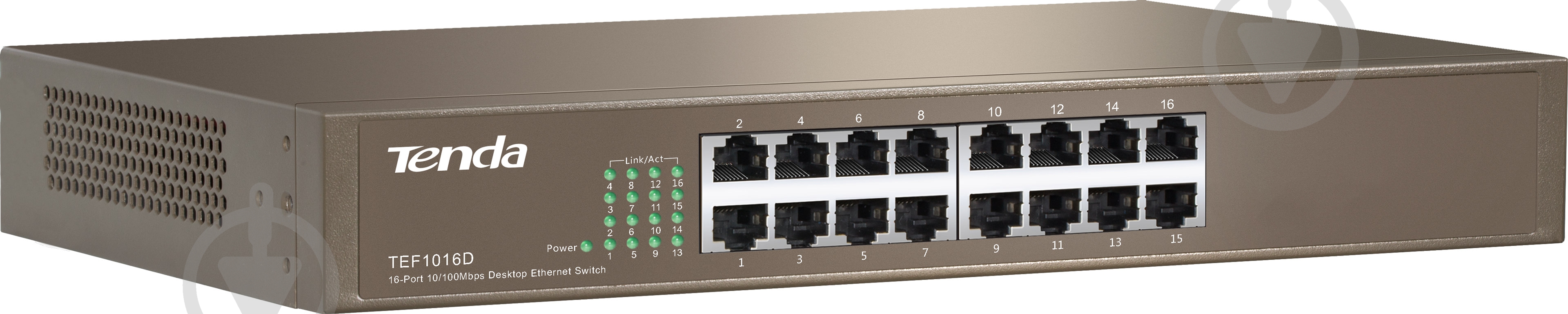 Коммутатор TENDA TEF1016D - фото 2 Коммутатор TENDA TEF1016D - фото 2