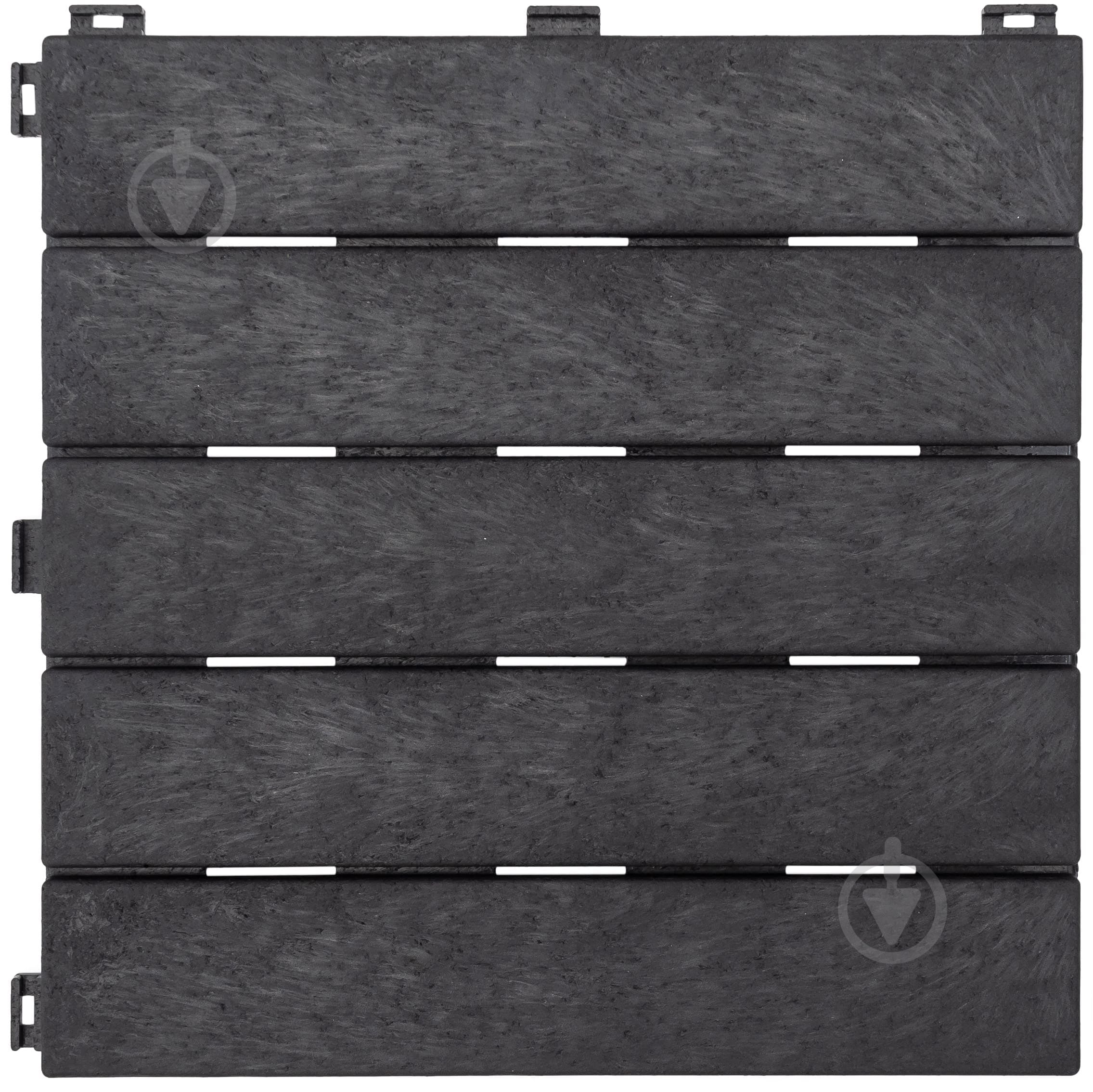 Модульне покриття MultyHome Natural Stone Графіт 30x30 cм - фото 1