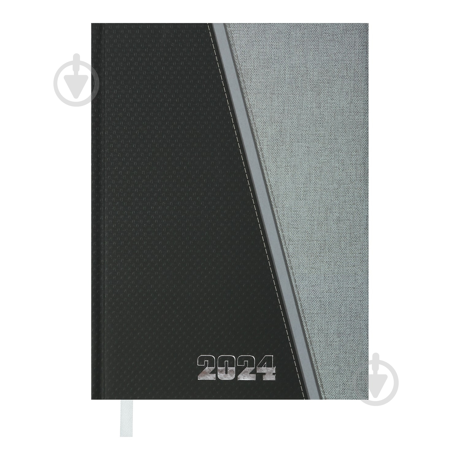 Дневник датированный SOLID черный Buromax A5 2024 - фото 1