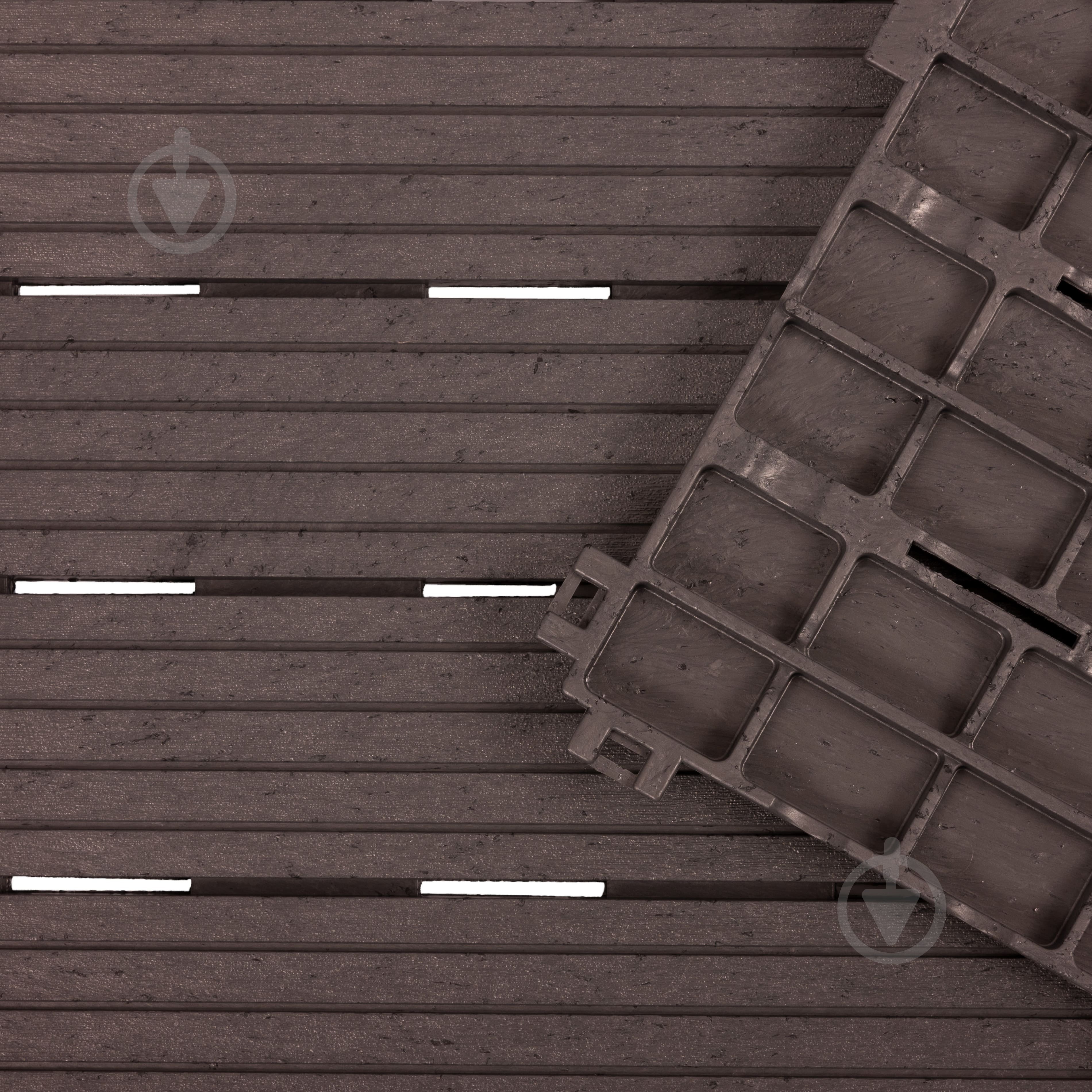 Модульное покрытие MultyHome Cosmopolitan Мокко 30x30 cм - фото 4