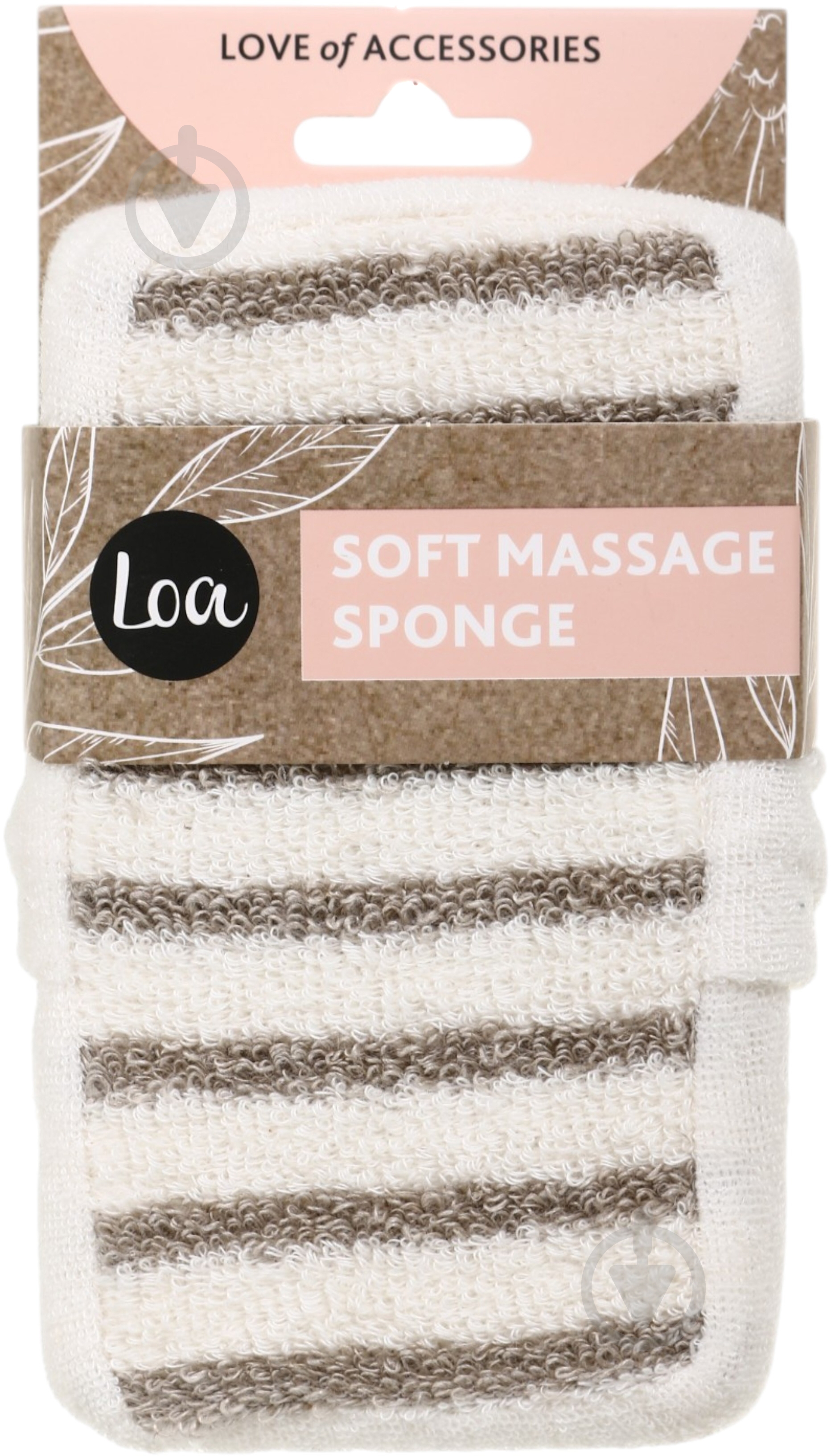 Губка LOA для тела мягкая RK-A11-059 - фото 1 Губка LOA для тела мягкая RK-A11-059 - фото 1