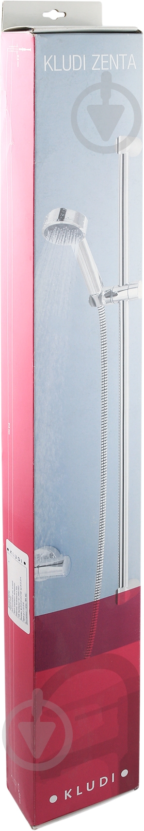 Душевой набор Kludi Zenta 6074005 - фото 3 Душевой набор Kludi Zenta 6074005 - фото 3