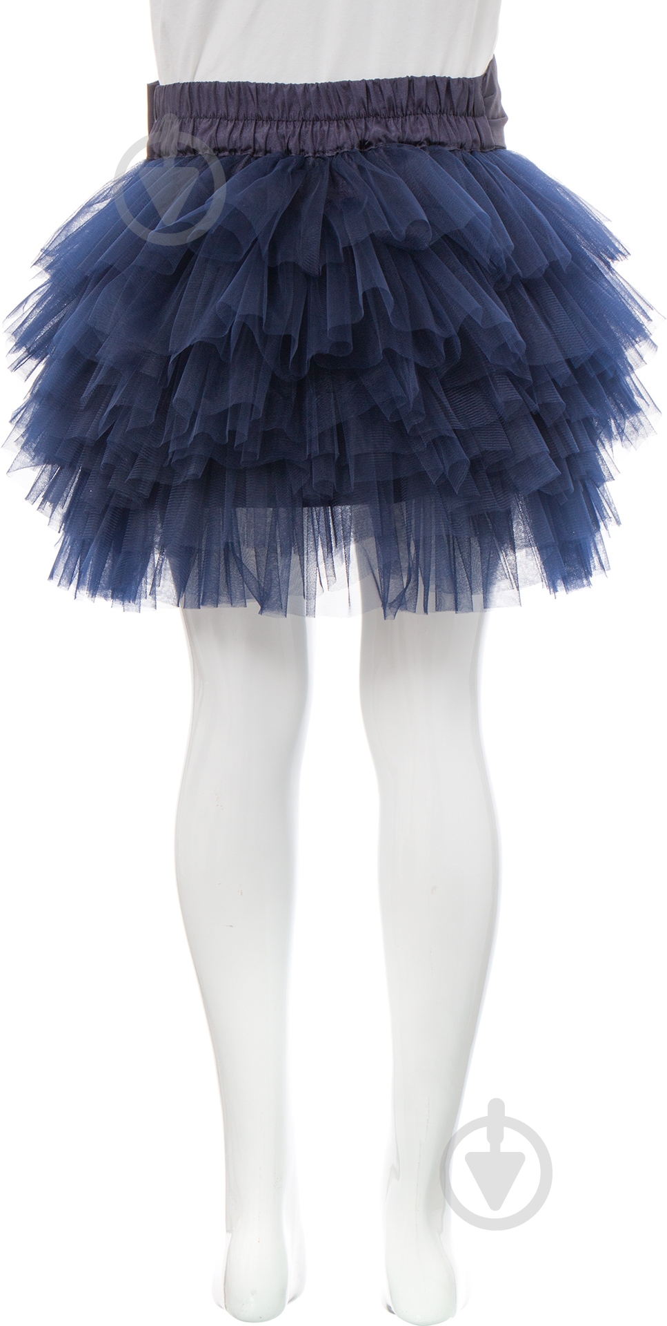 Юбка школьнаяр.116 синий 7546-2 - фото 3
