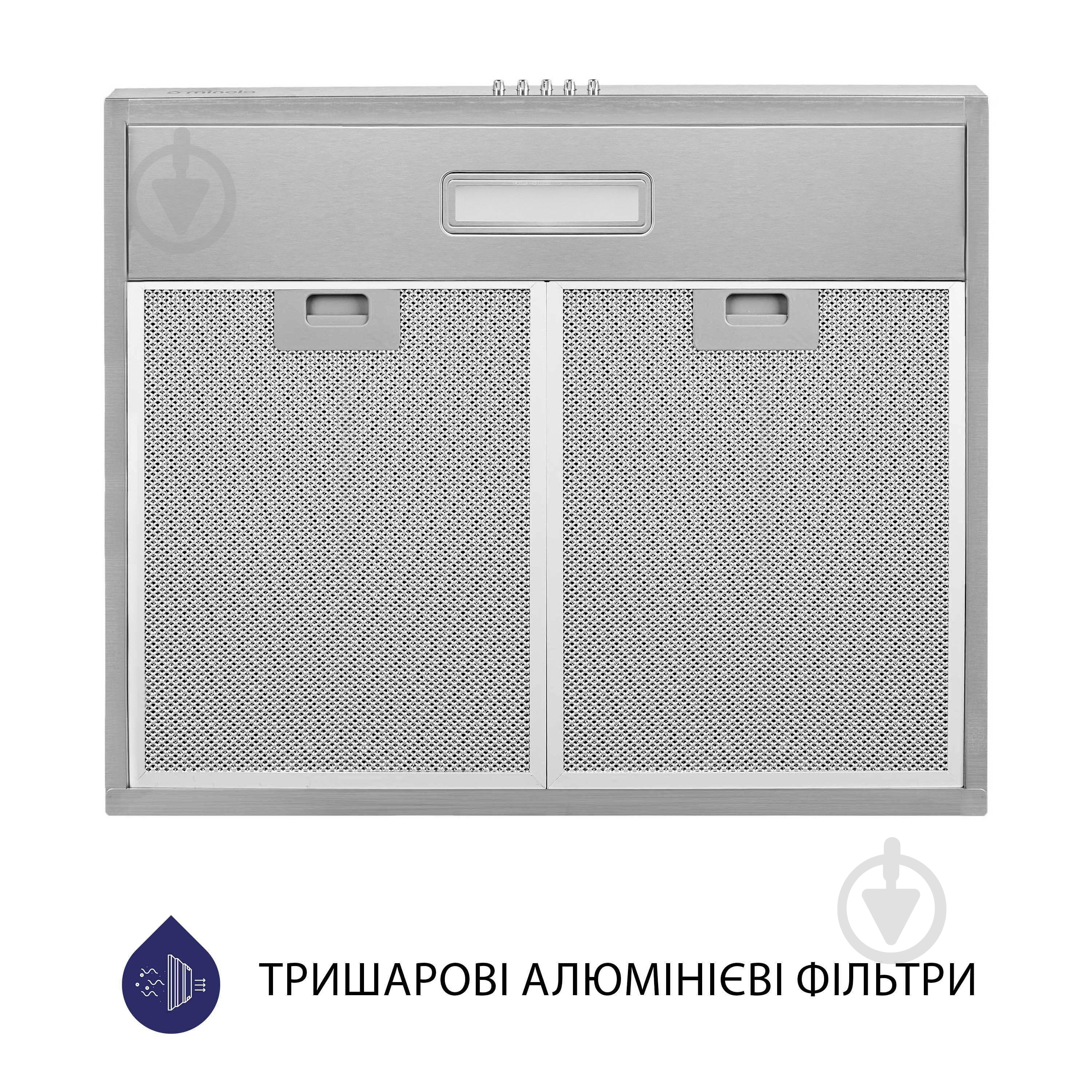 Вытяжка Minola HPL 504 I плоская - фото 5 Вытяжка Minola HPL 504 I плоская - фото 5