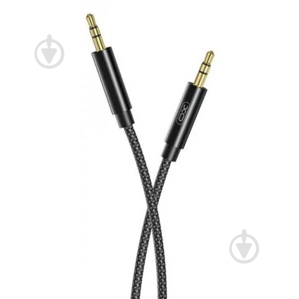 Кабель Xo 3 мм - 3 мм NB-R211C 1 м black - фото 1