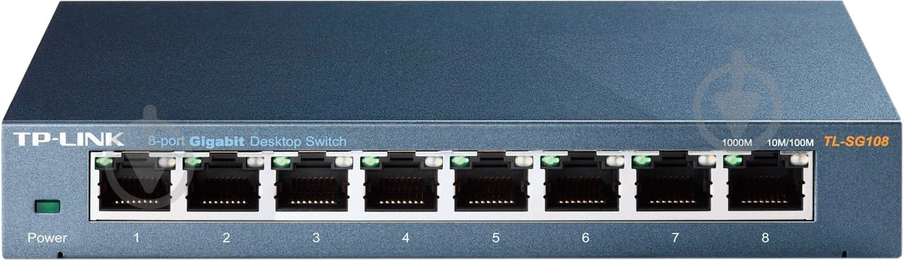 Коммутатор TP-Link TL-SG108 - фото 1