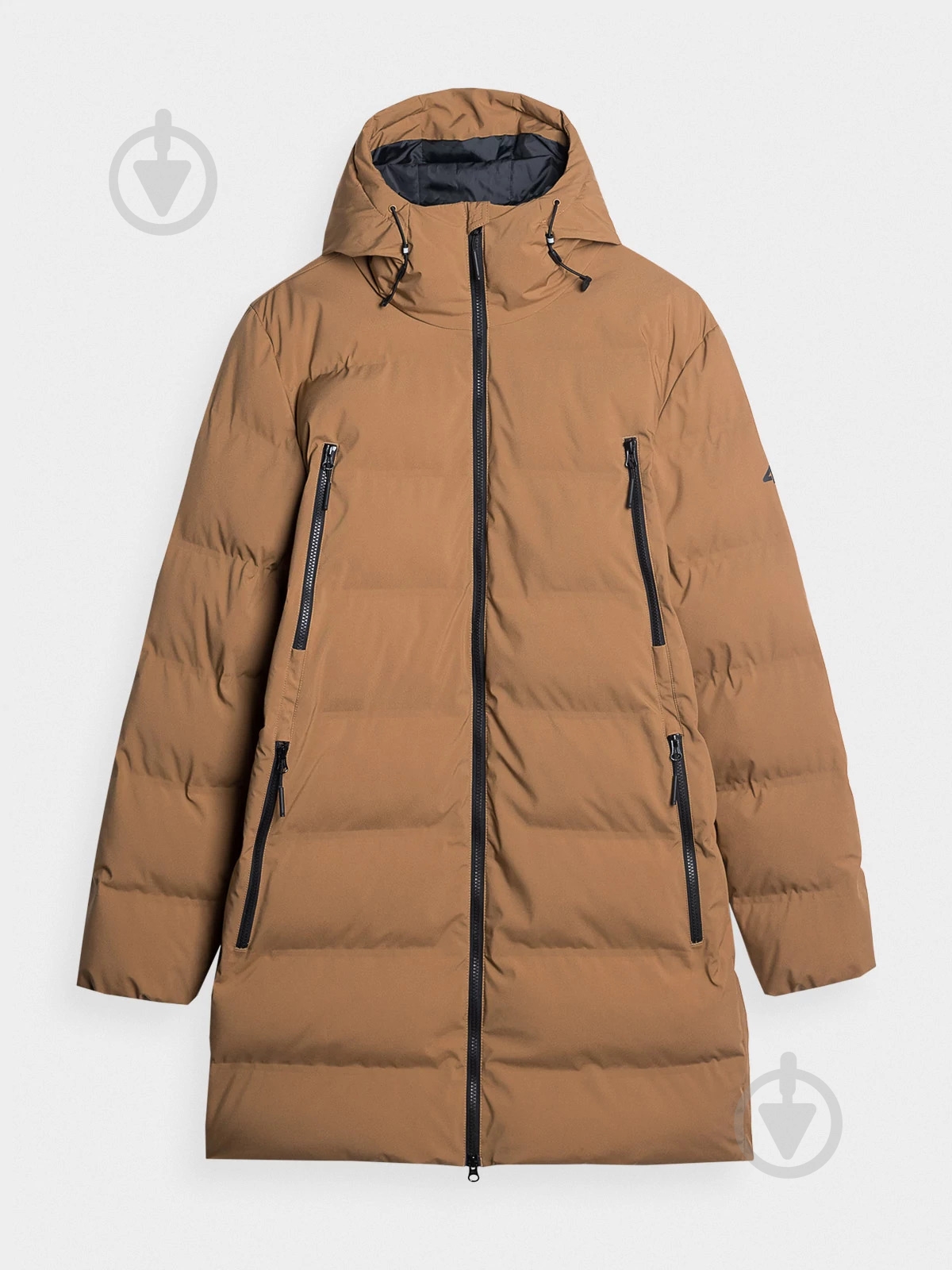 Пуховик мужской 4F DOWN JACKET M246 4FAW23TDJAM246-82S р.3XL бежевый - фото 8