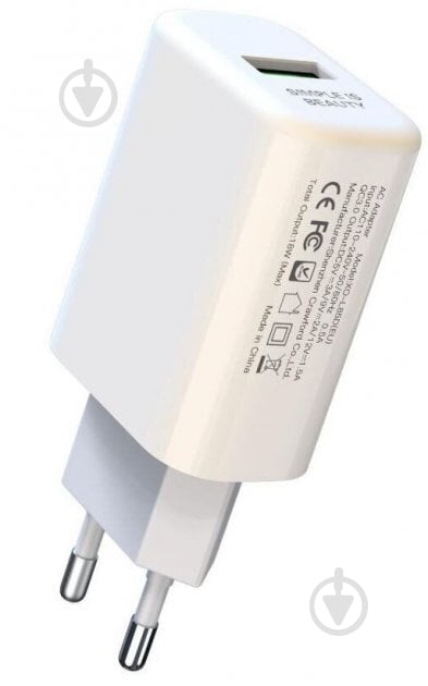 Зарядний пристрій Xo L85D QC3.0 18W+Type-C - фото 4