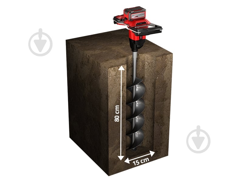 Бур Einhell GP-EA 18/150 Li BL - Solo 3437000 - фото 7
