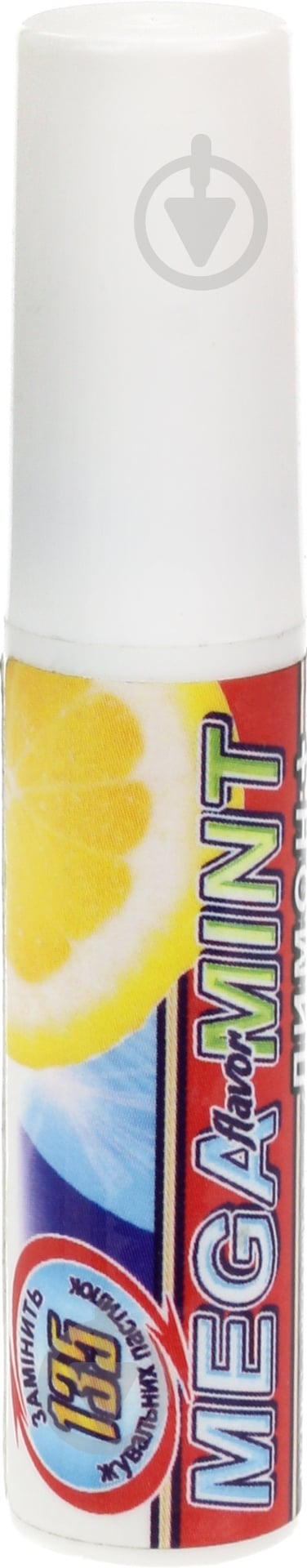 Освежитель для полости рта Mega Mint Лимон 10 мл - фото 2 Освежитель для полости рта Mega Mint Лимон 10 мл - фото 2