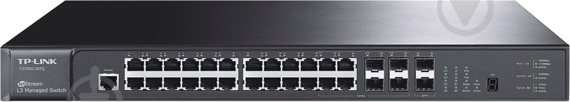 Коммутатор TP-Link T3700G-28TQ - фото 1