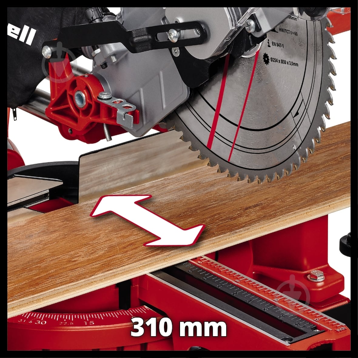 Пила торцовочная Einhell TC-SM 2531/2 U (4300805) - фото 7