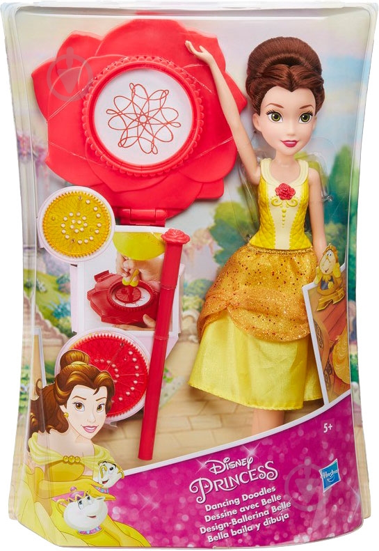 Кукла Hasbro Танцующая принцесса Белль B9151 - фото 2 Кукла Hasbro Танцующая принцесса Белль B9151 - фото 2