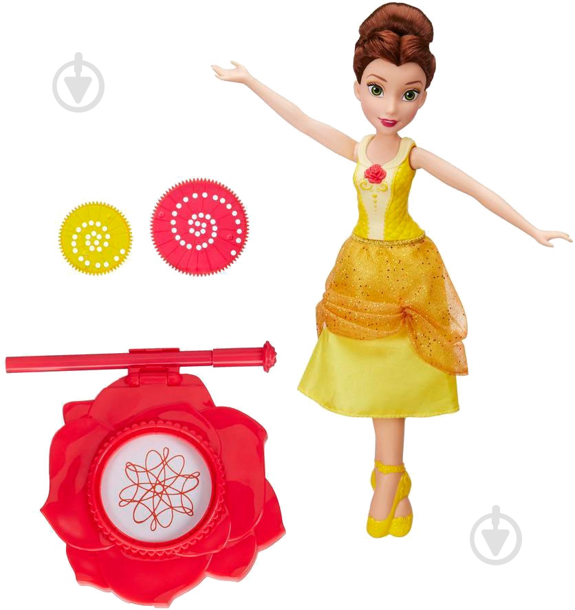 Кукла Hasbro Танцующая принцесса Белль B9151 - фото 1 Кукла Hasbro Танцующая принцесса Белль B9151 - фото 1