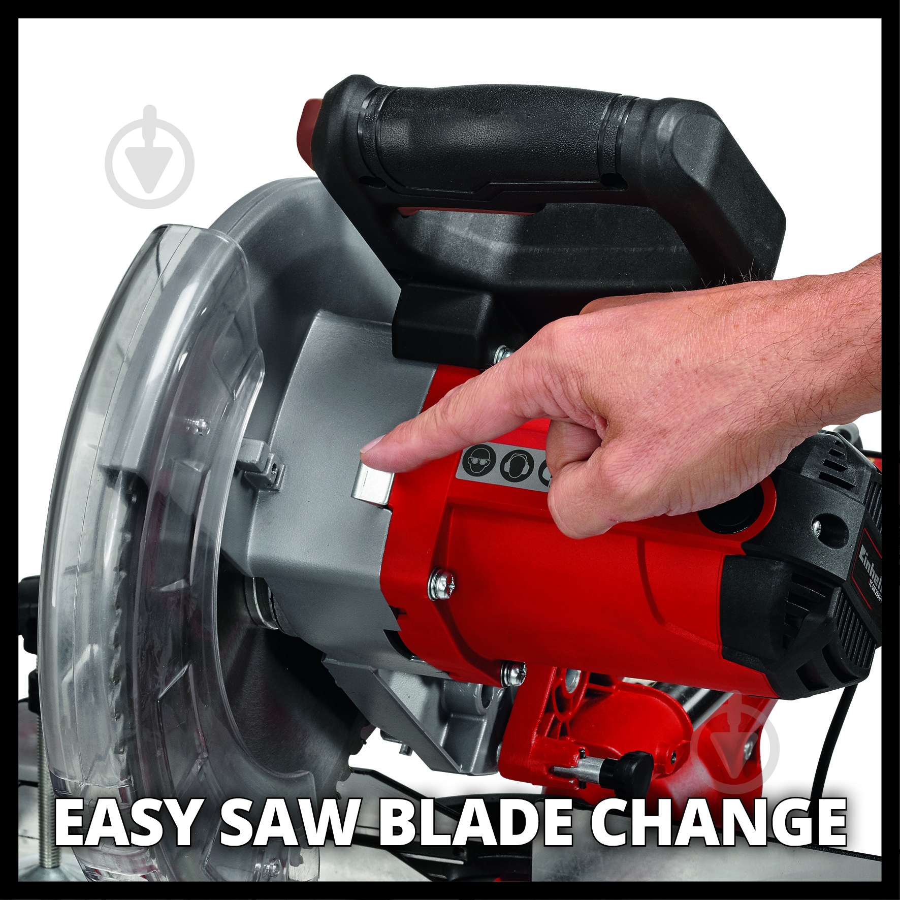 Пила торцювальна Einhell TC-SM 2531/2 U + пилосос TC-VC 1812 S - фото 4