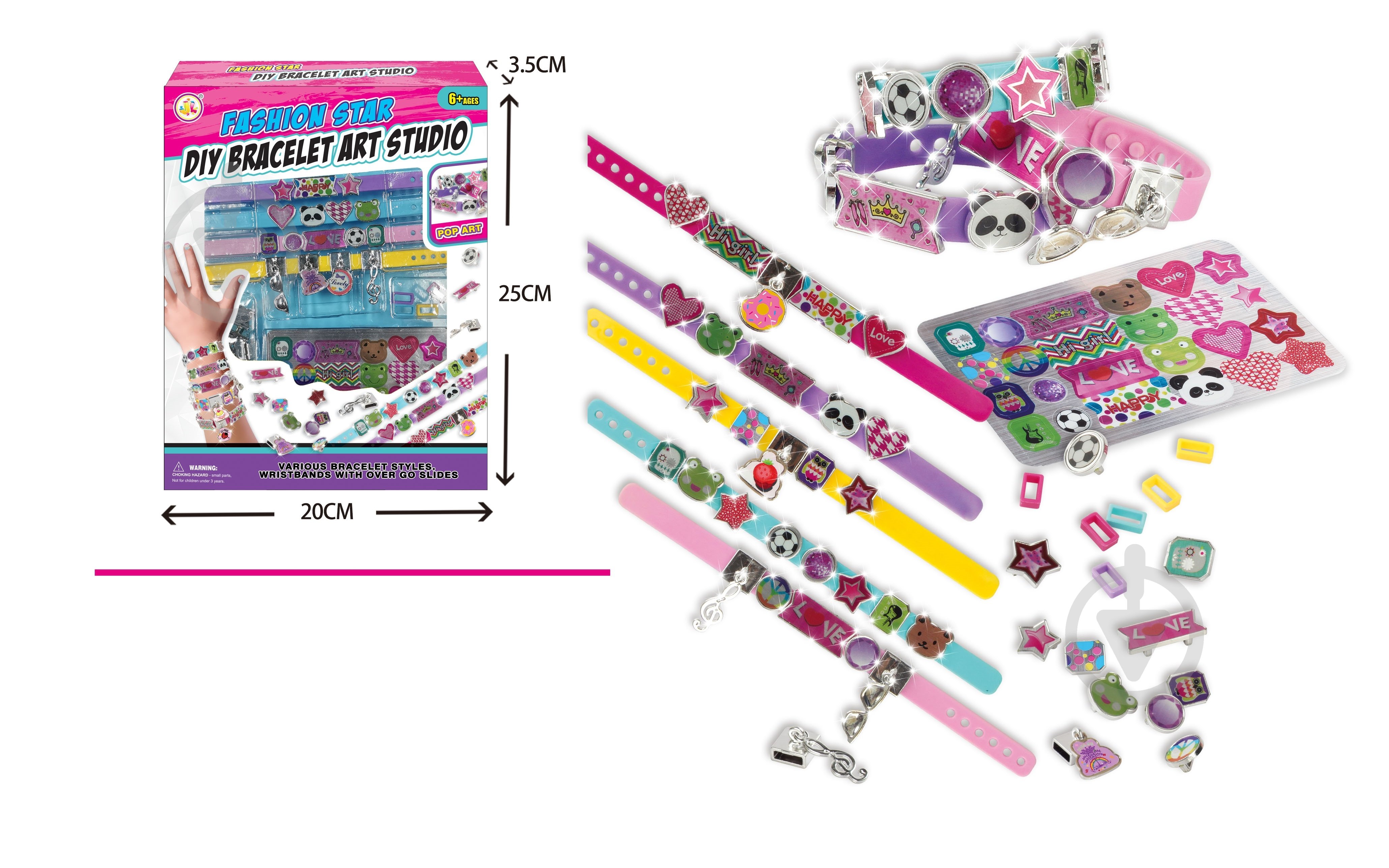 Набір для творчості JL TOYS Намисто для браслетів MX0172322 - фото 1 Набір для творчості JL TOYS Намисто для браслетів MX0172322 - фото 1