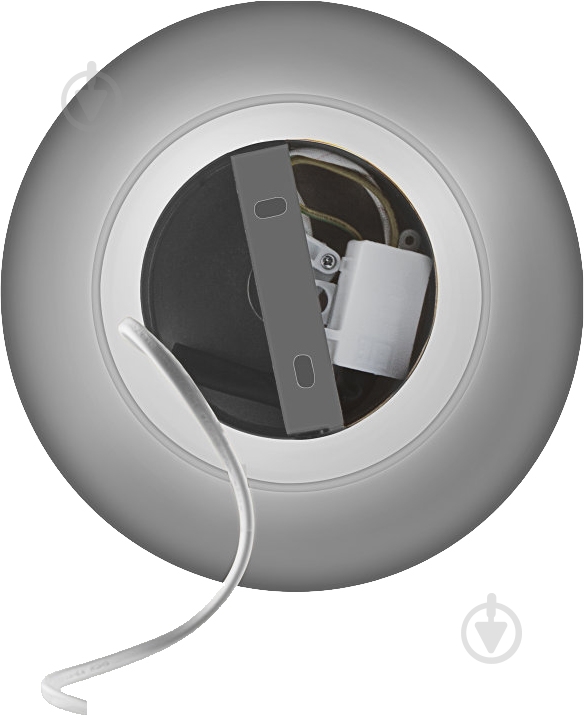 Светильник Ledvance Cone Plafonier 1x60 Вт E27 серый дымчатый - фото 3