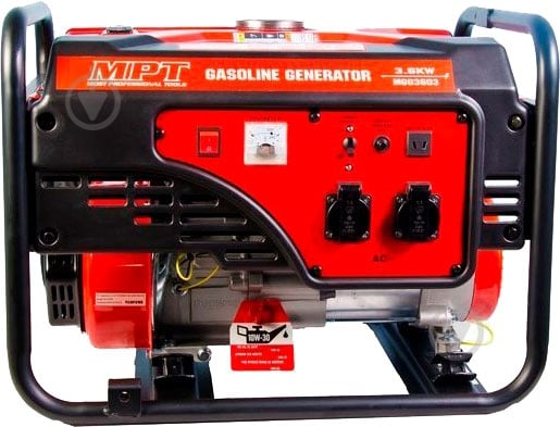 Генератор бензиновий MPT 3 кВт / 3,6 кВт 220 В MGG3603 - фото 1