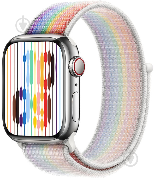 Ремінець Apple 41mm Pride Edition Sport Loop (MU9P3ZM/A) - фото 2 Ремінець Apple 41mm Pride Edition Sport Loop (MU9P3ZM/A) - фото 2