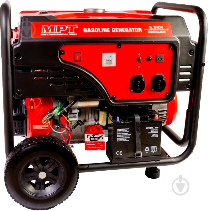 Генератор бензиновый MPT 5 кВт / 5,5 кВт 220 В MGG5503E - фото 1