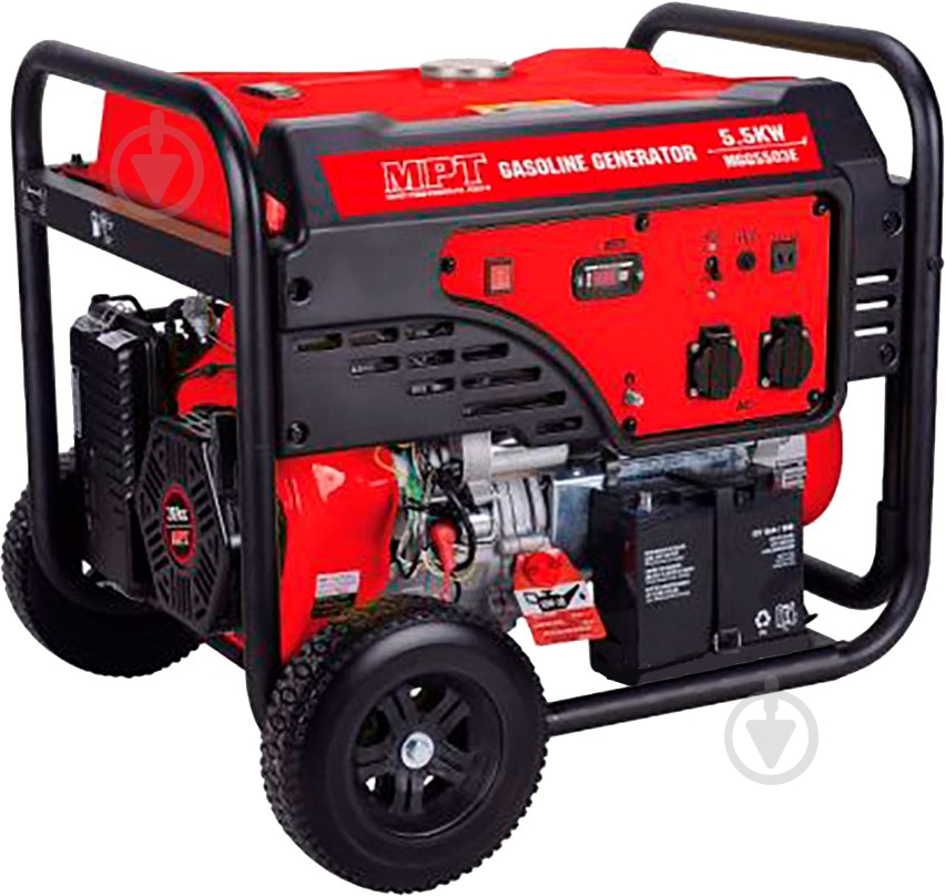 Генератор бензиновый MPT 5 кВт / 5,5 кВт 220 В MGG5503E - фото 2