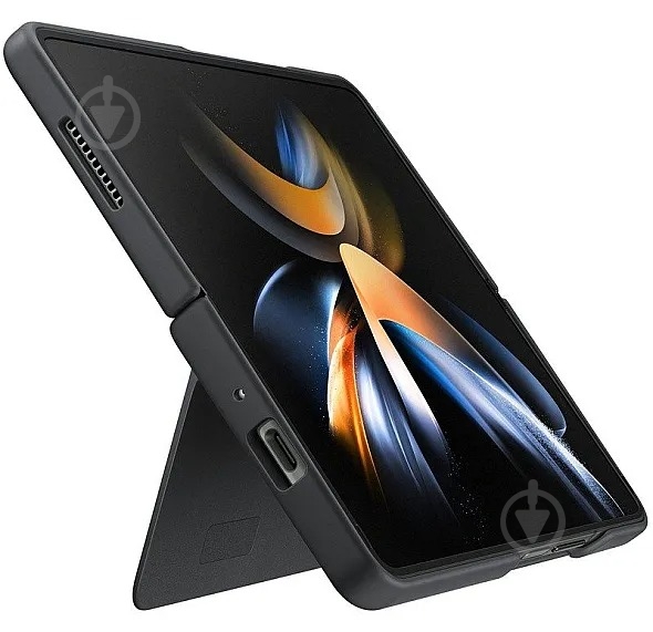 Чехол-бампер Samsung Fold 4 Slim Standing Cover Black (EF-MF936CBEGUA) - фото 3