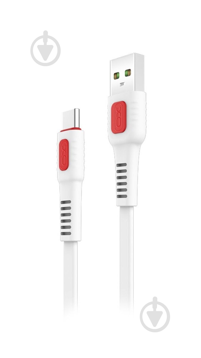 Кабель Xo USB A - USB C NB151 1 м white - фото 1 Кабель Xo USB A - USB C NB151 1 м white - фото 1
