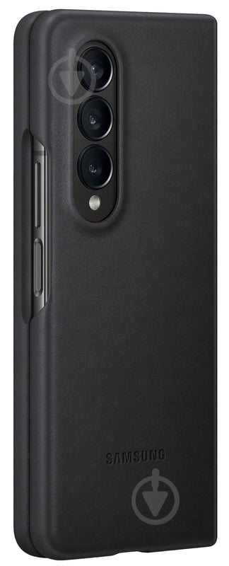 Чохол-накладка Samsung Fold 4 Leather Cover Black (EF-VF936LBEGUA) - фото 8