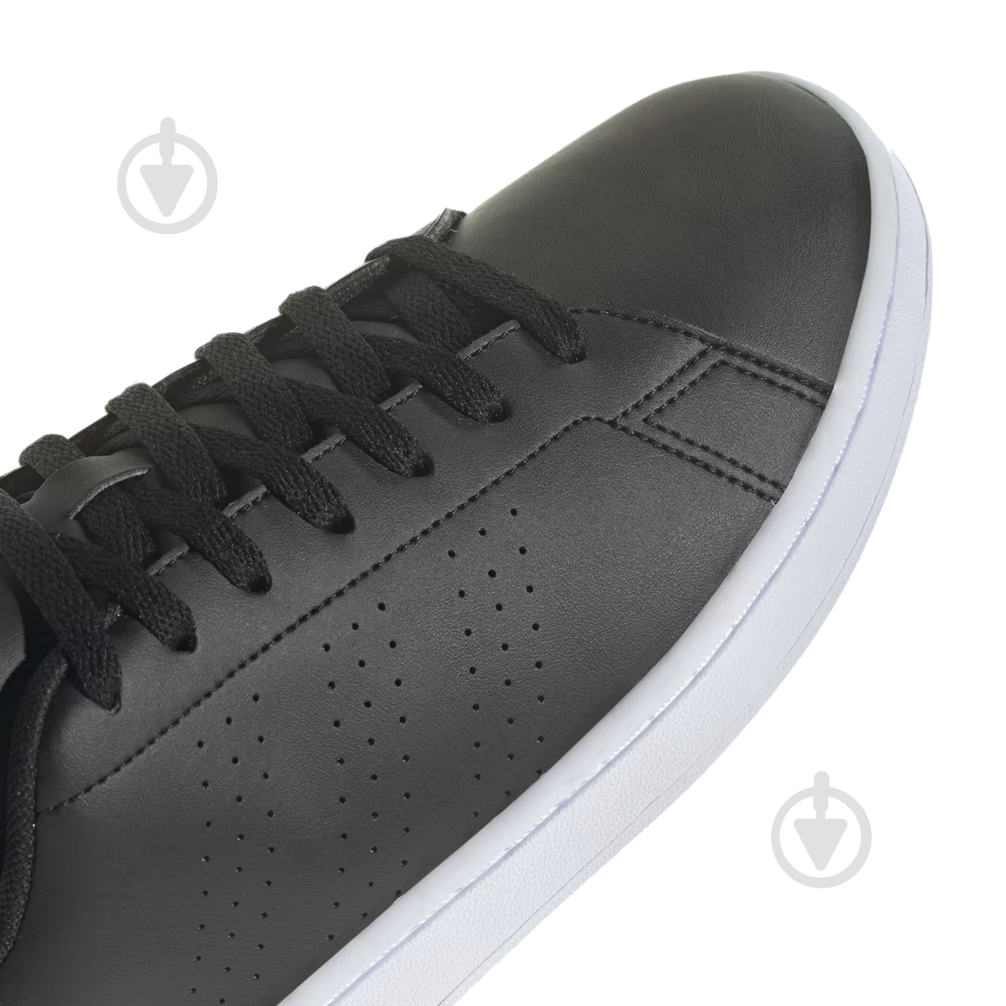 Кроссовки мужские демисезонные Adidas ADVANTAGE ID9630 р.42 2/3 черные - фото 6