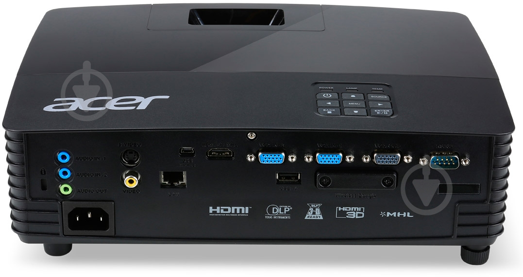 Проектор Acer P1385WB (MR.JLQ11.00D) - фото 6