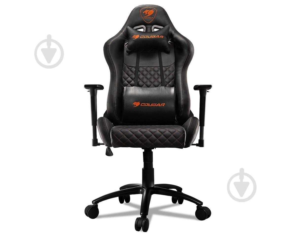 Крісло Cougar геймерське Armor PRO Black чорний - фото 1