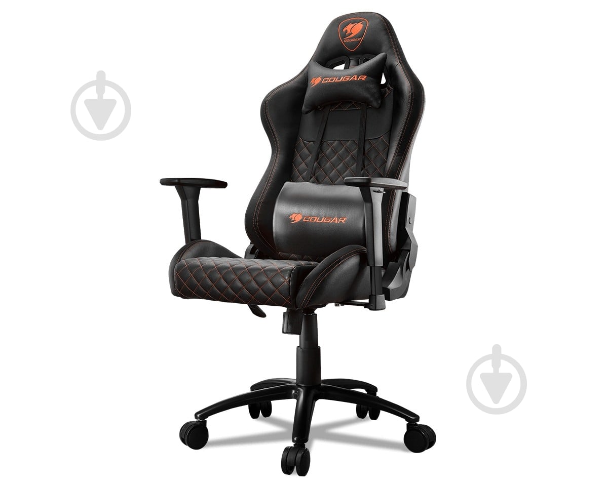 Крісло Cougar геймерське Armor PRO Black чорний - фото 2