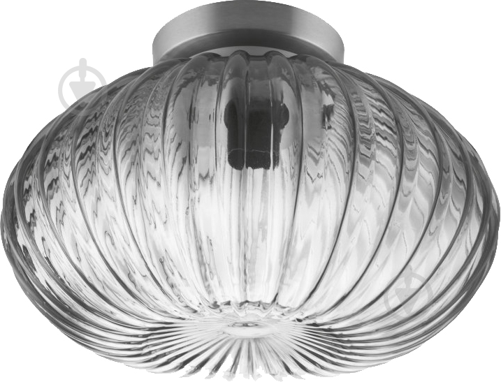 Светильник Ledvance Carved Pumpkin 1x60 Вт E27 серый дымчатый - фото 2 Светильник Ledvance Carved Pumpkin 1x60 Вт E27 серый дымчатый - фото 2