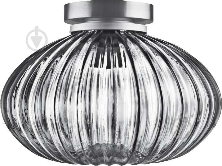 Светильник Ledvance Carved Pumpkin 1x60 Вт E27 серый дымчатый - фото 1 Светильник Ledvance Carved Pumpkin 1x60 Вт E27 серый дымчатый - фото 1