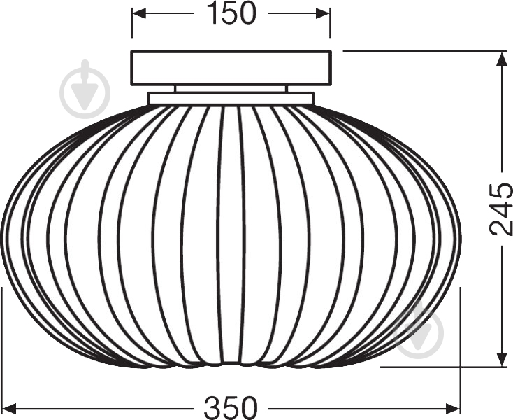 Светильник Ledvance Carved Pumpkin 1x60 Вт E27 серый дымчатый - фото 7 Светильник Ledvance Carved Pumpkin 1x60 Вт E27 серый дымчатый - фото 7