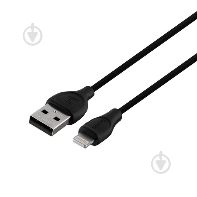 Кабель Remax USB A - Lightning Lesu Pro RC-160i 1 м black - фото 1 Кабель Remax USB A - Lightning Lesu Pro RC-160i 1 м black - фото 1